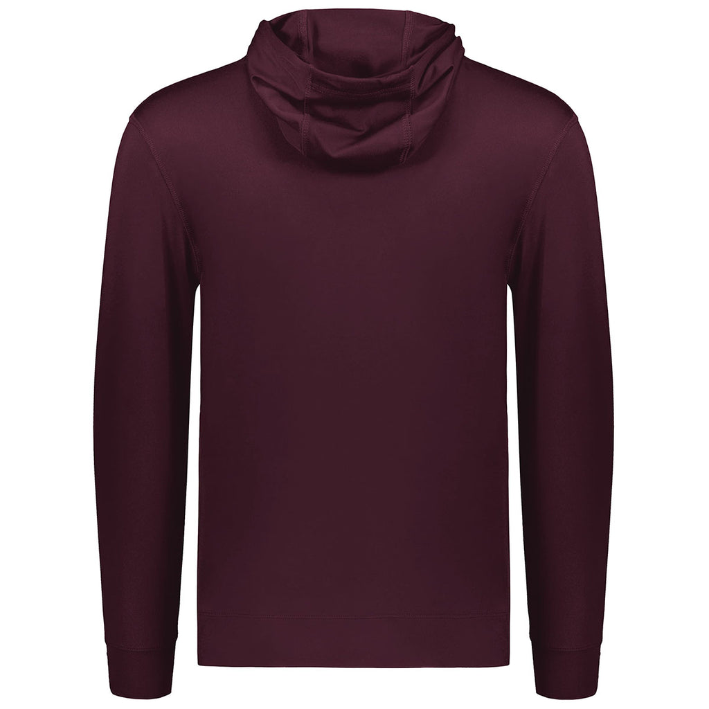 Holloway Men's Maroon Ventura Soft Knit Hoodie