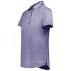 Holloway Women's Purple Heather Electrify Coolcore Polo