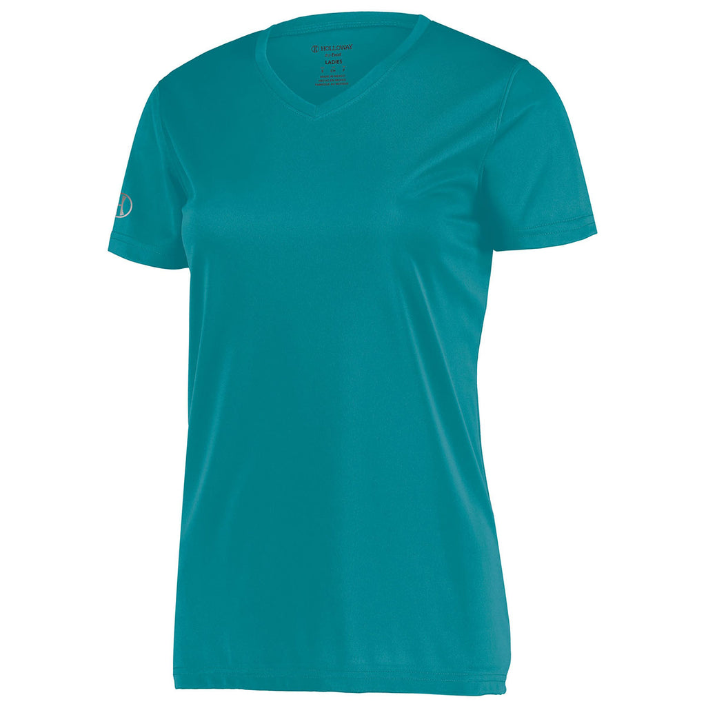 Holloway Women's Teal Momentum Tee