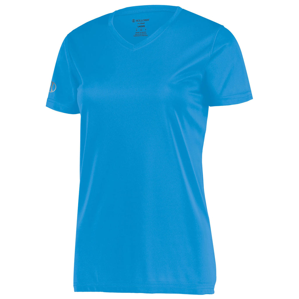 Holloway Women's Power Blue Momentum Tee