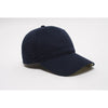 Pacific Headwear Navy Ladies Velcro Adjustable Brushed Cotton Twill