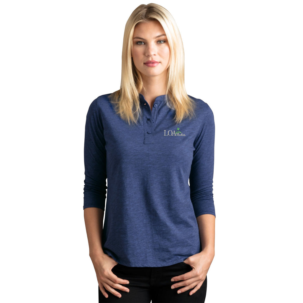 Vantage Women's Denim Cambridge Henley