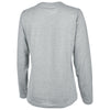 Charles River Women's Grey Comfort-Core Long-Sleeve Crew