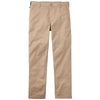 40 Grit Men's Taupe Grey Flex Twill Standard Fit Khaki Pants