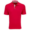 Vantage Men's Sport Red Pro Signature Polo