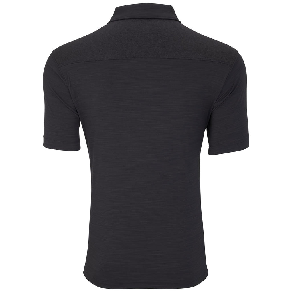 Vansport Men's Black Pro Horizon Polo