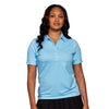 Vansport Women's Carolina Blue/White Pro Eagle Polo