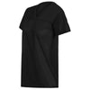 Augusta Sportswear Women's Black Junior Fit Replica Football T-Shirt