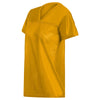 Augusta Sportswear Women's Gold Junior Fit Replica Football T-Shirt
