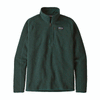 Patagonia Men's Piki Green Better Sweater Quarter Zip 2.0