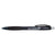 Hub Pens Black Suavita Translucent Pen with Grip & Black Ink