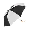 Peerless Black/White Classic Folding Umbrella