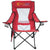 Koozie Red 2-in-1 Mesh Adirondack Chair and Table