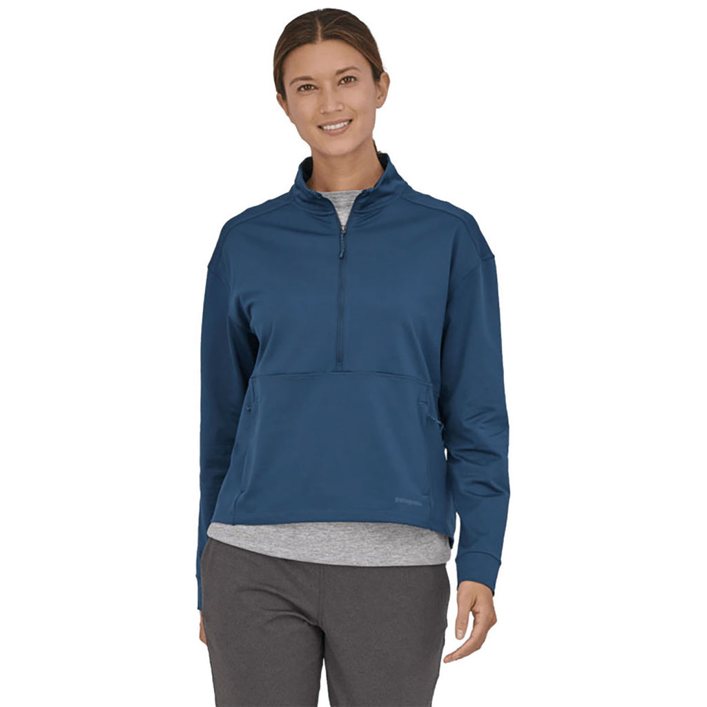 Patagonia Women's Tidepool Blue Pack Out Pullover