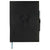 JournalBooks Black Vicenza Large Bound Notebook (pen not included)
