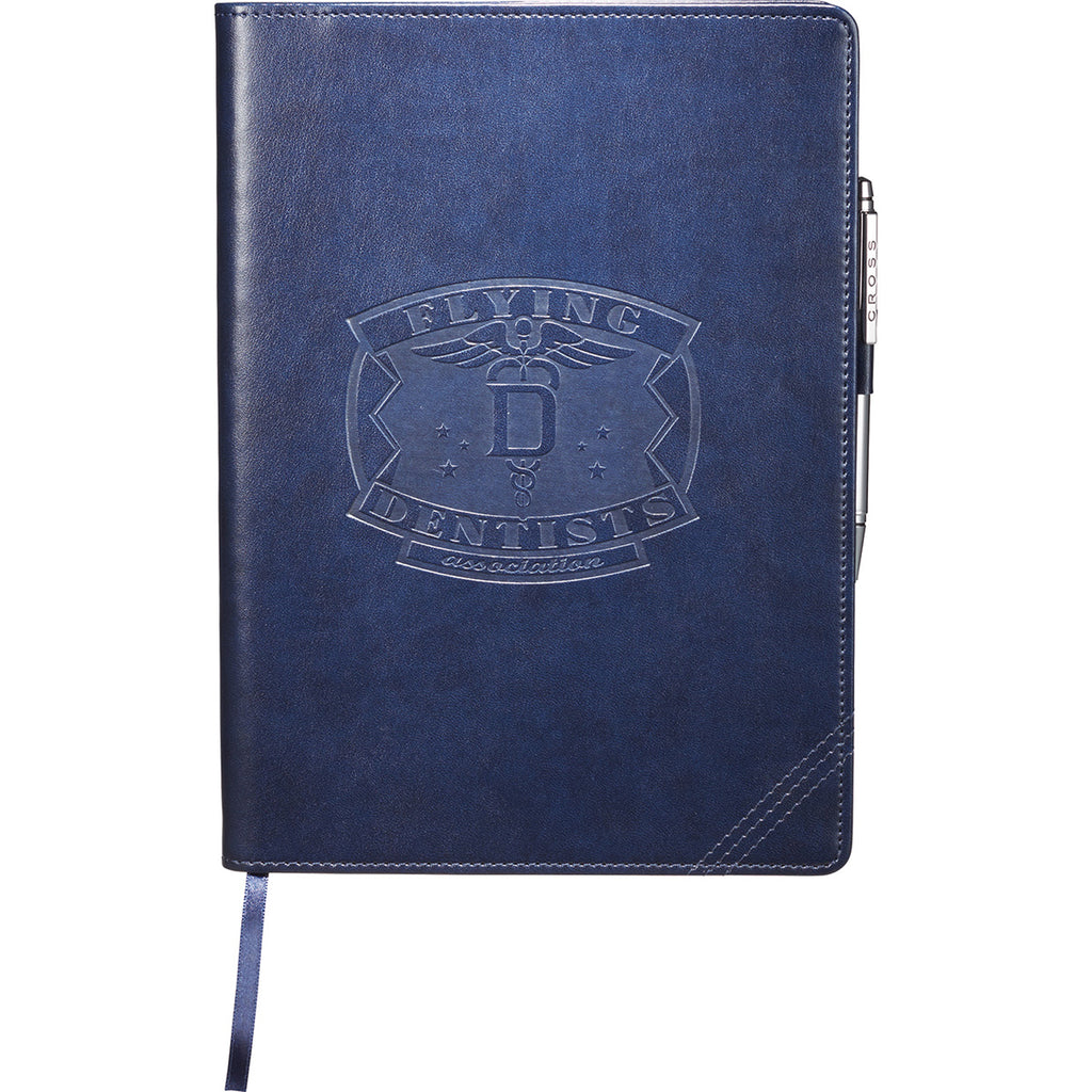 Cross Navy Classic Refillable Notebook Bundle Set