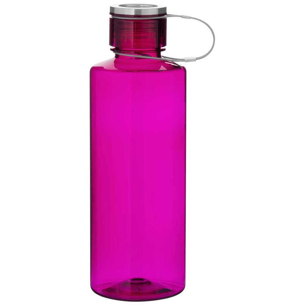 H2Go Fuchsia 25 oz Cable Bottle