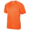 Augusta Sportswear Men's Power Orange Attain Wicking Short-Sleeve T-Shirt