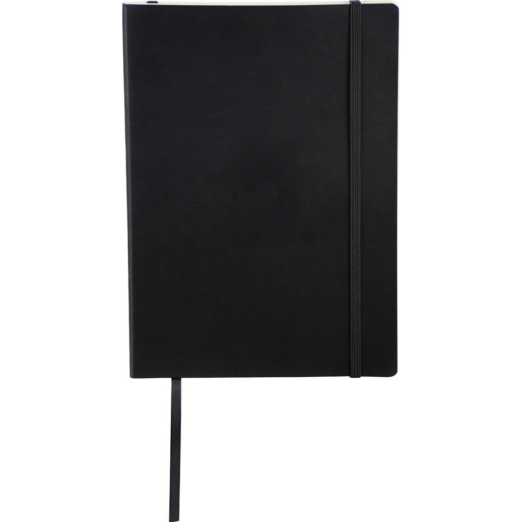 JournalBooks Black Pedova Large Ultra Soft Bound
