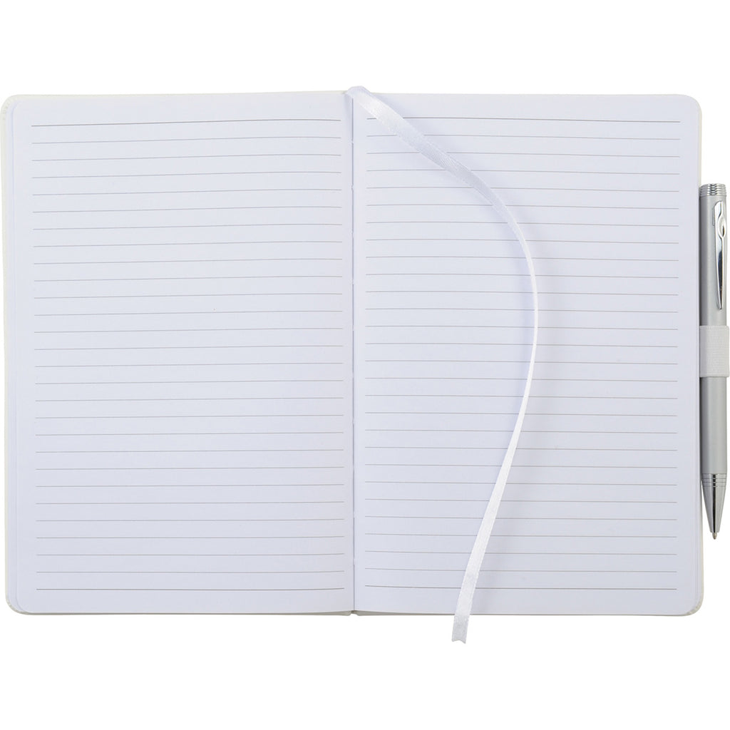 JournalBooks White Nova Bound (pen sold separately)