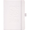 JournalBooks White Vienna Hard Bound Notebook (pen sold separately)