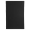 JournalBooks Black Solid Saddlestitch Bound Notebook