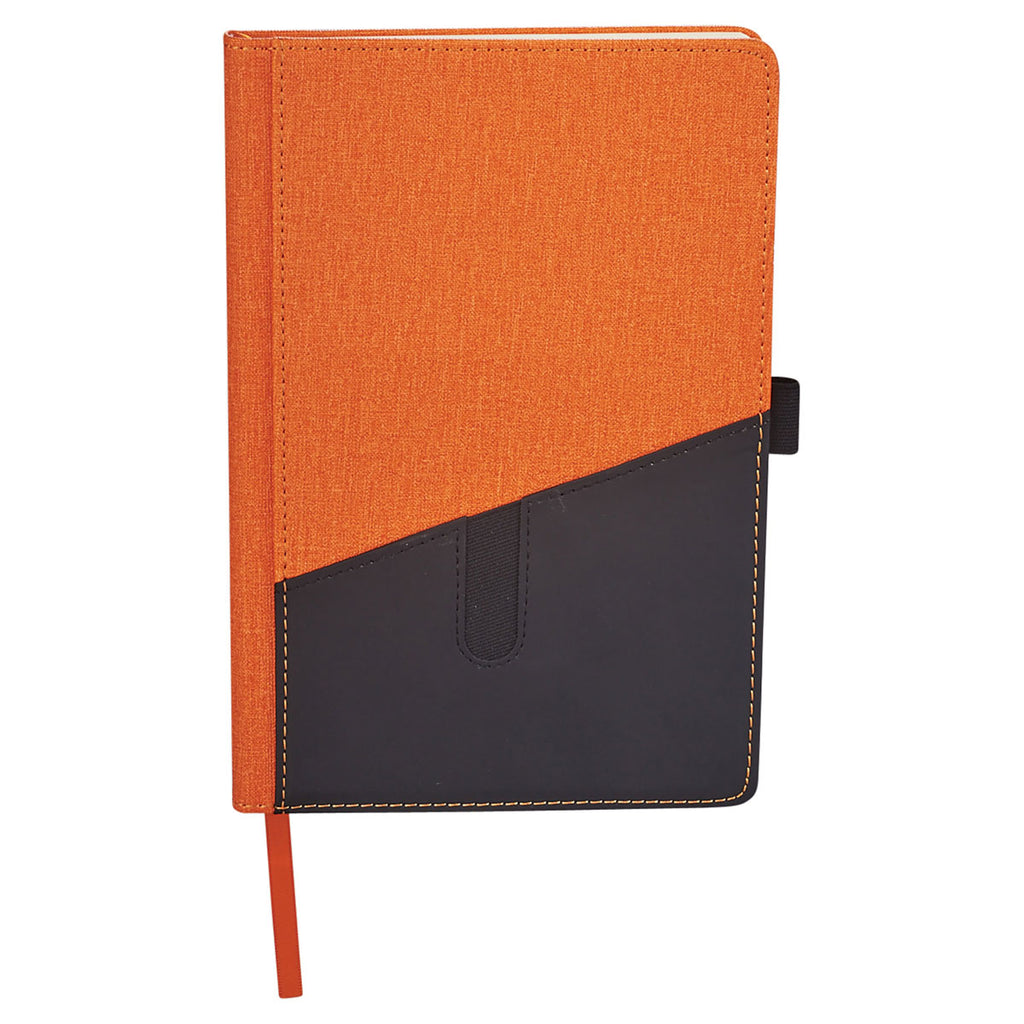 JournalBooks Orange Siena Heathered Bound JournalBook