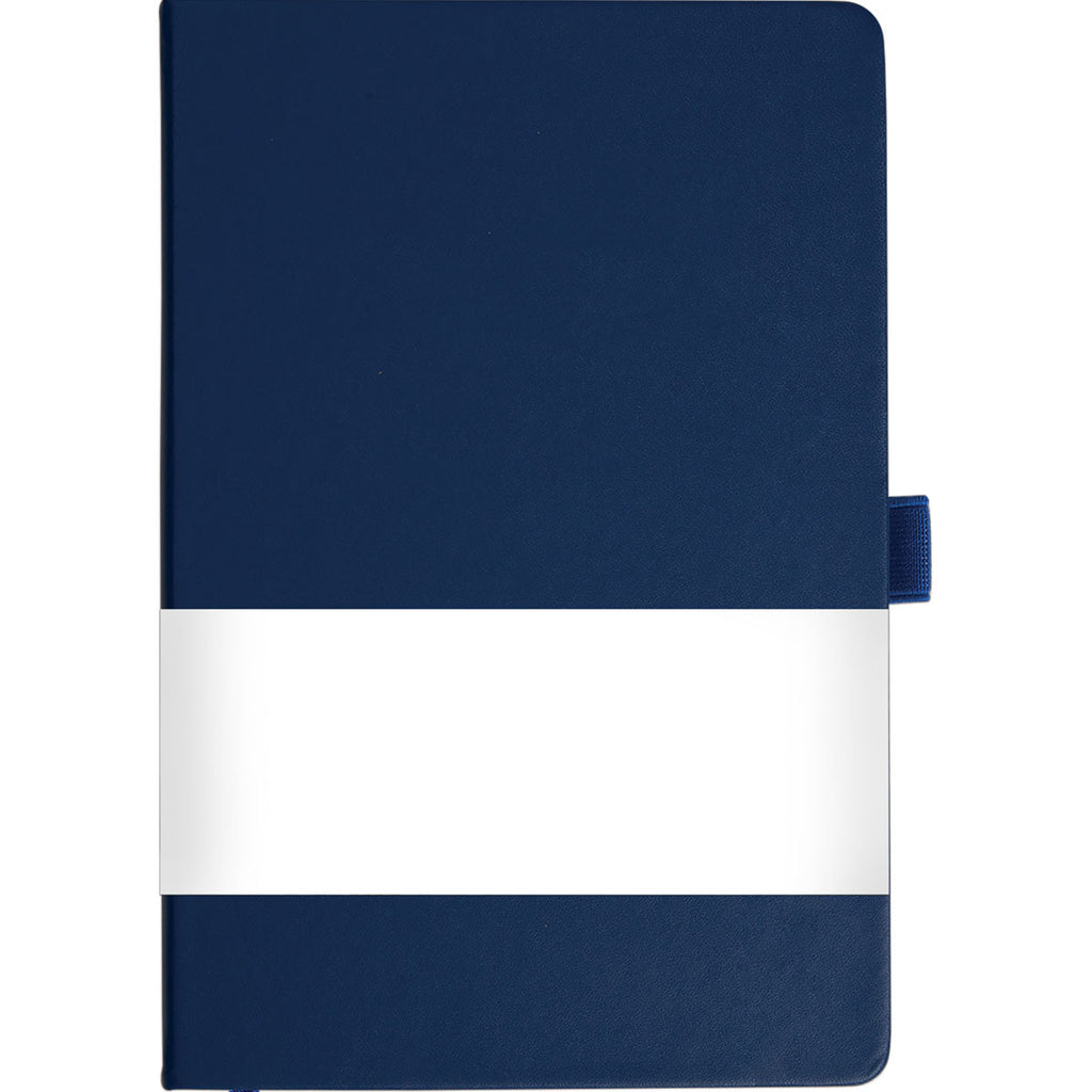 JournalBooks Navy Nova Soft Graphic Wrap Bound JournalBook