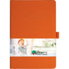 JournalBooks Orange Nova Soft Graphic Wrap Bound JournalBook
