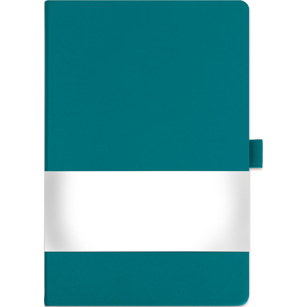 JournalBooks Turquoise Nova Soft Graphic Wrap Bound JournalBook
