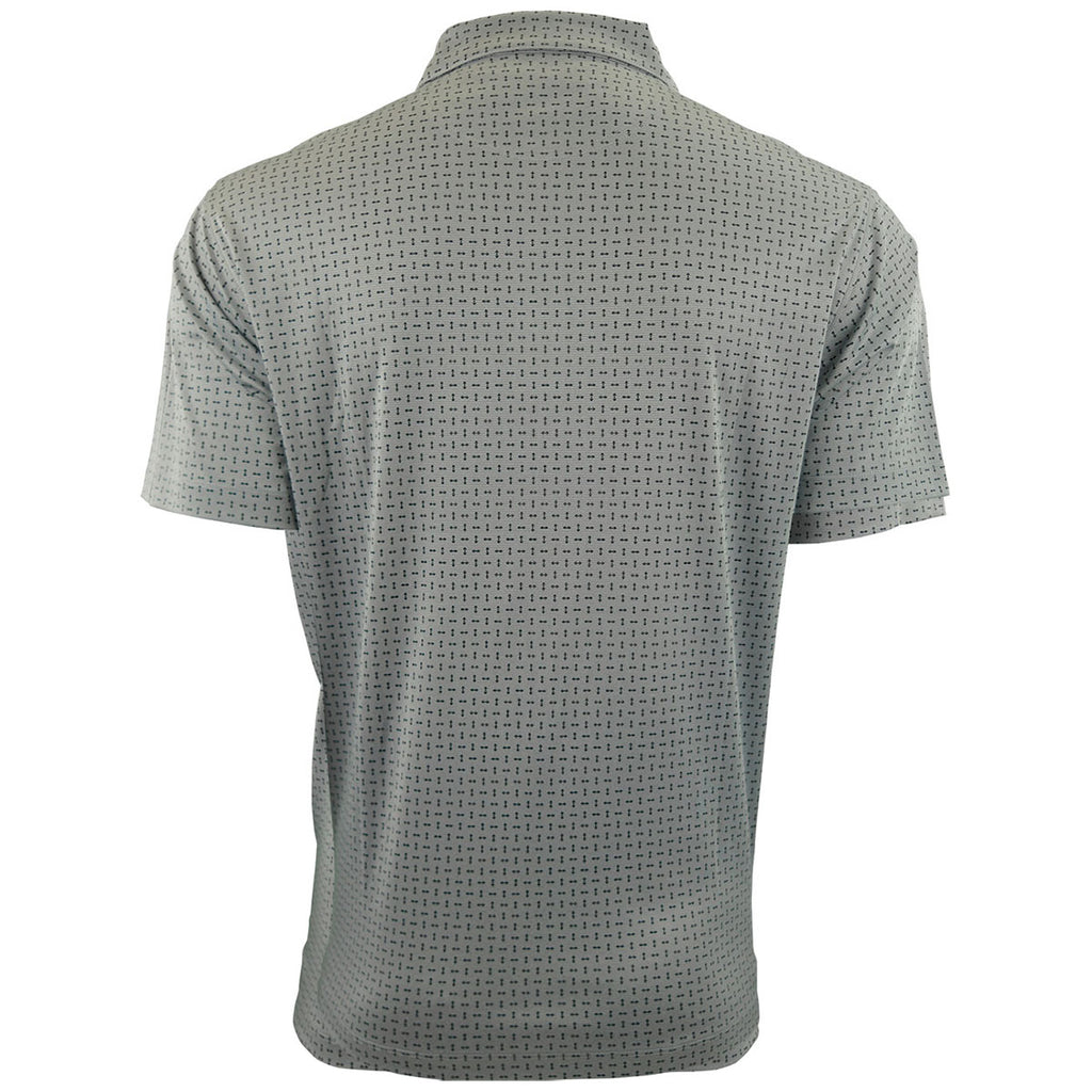 Vansport Men's Black/Grey Arrowhead Polo