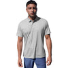 Vansport Men's Grey/Silver Arrowhead Polo