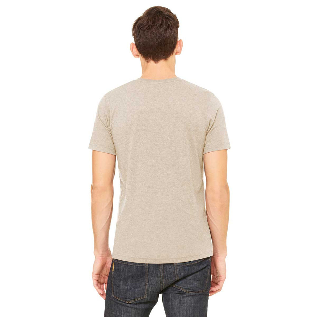 Bella + Canvas Unisex Heather Tan Jersey Short-Sleeve T-Shirt