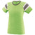 Augusta Sportswear Women's Lime/Slate/White Fanatic Short-Sleeve T-Shirt
