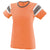 Augusta Sportswear Women's Light Orange/Slate/White Fanatic Short-Sleeve T-Shirt