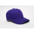 Pacific Headwear Purple Velcro Adjustable Cotton Poly Cap