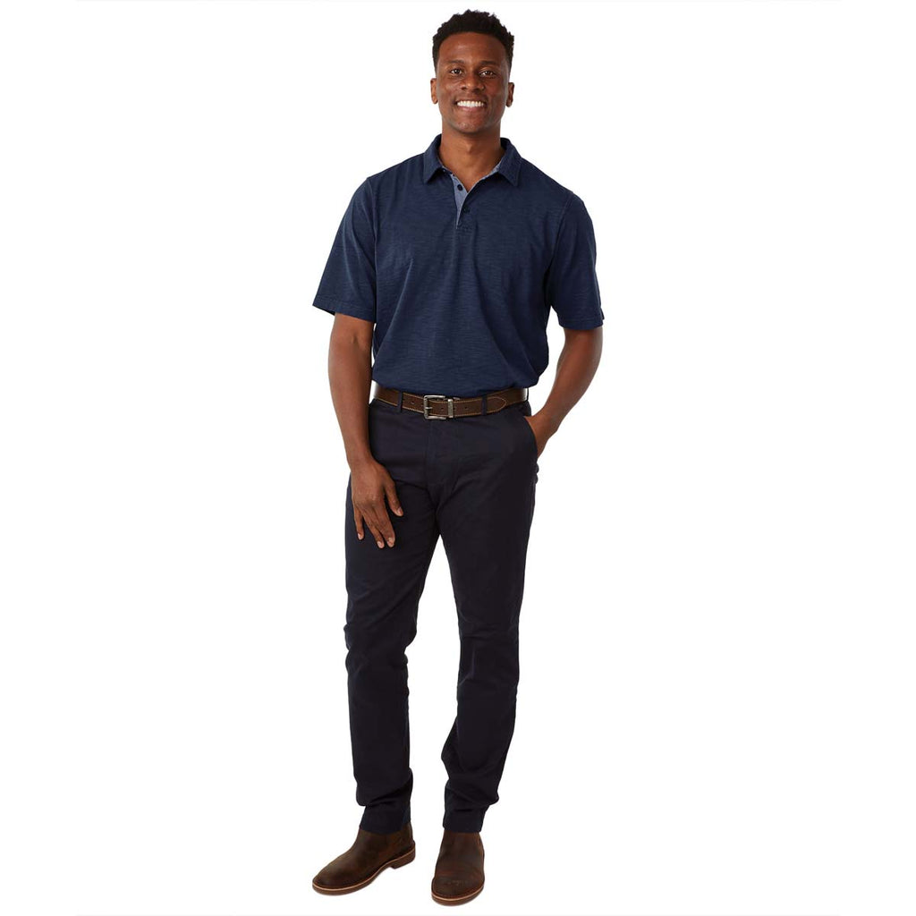 Charles River Men's Navy Freetown Polo