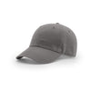 Richardson Charcoal Lifestyle Unstructured Washed Chino Cap
