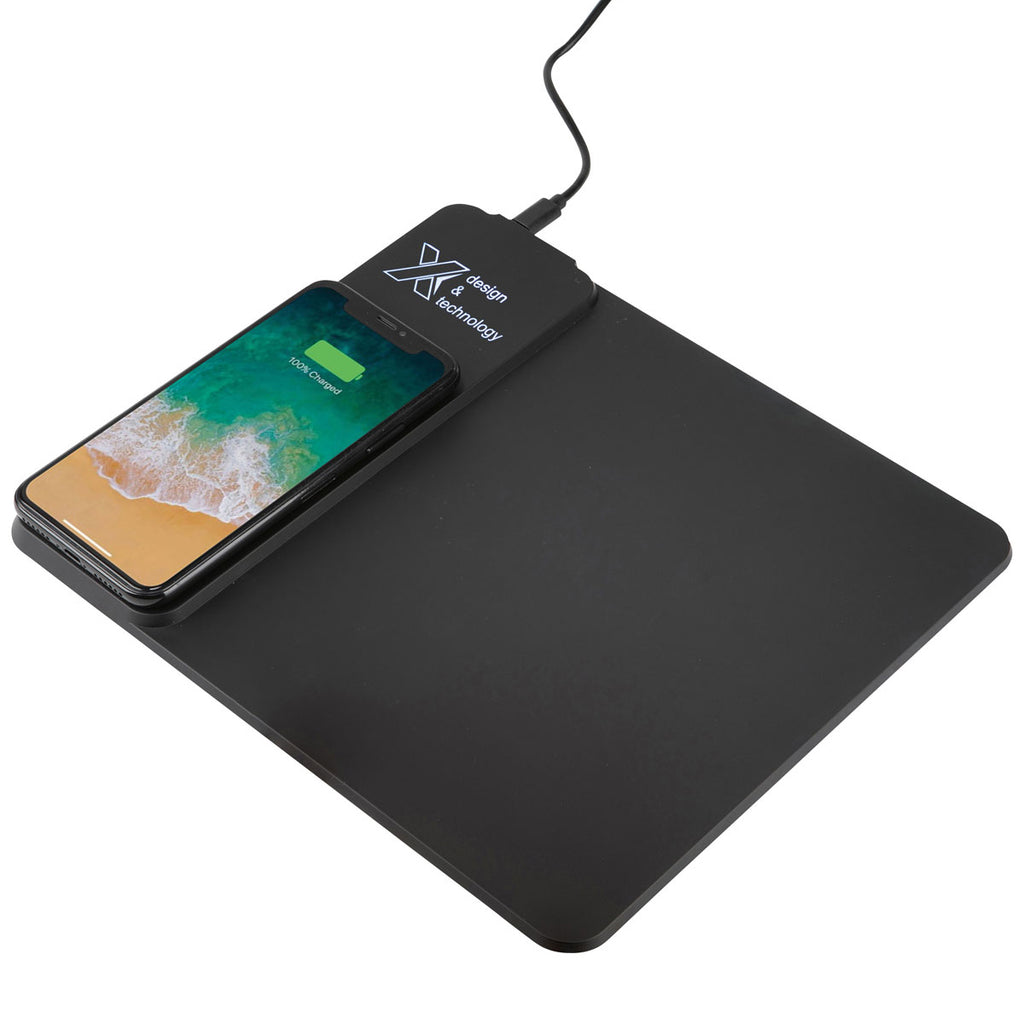 SCX Design Black 10W Induction Mouse Pad