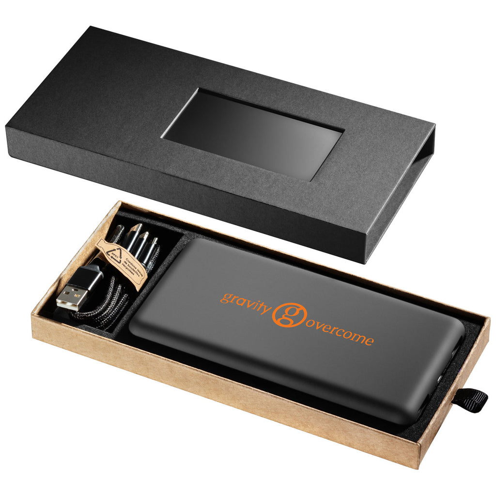 SCX Design Black ECO Solar Power Bank 8000 mAh