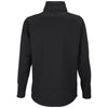 Vantage Men's Black/Royal Brushed Back Micro-Fleece Full-Zip Jacket