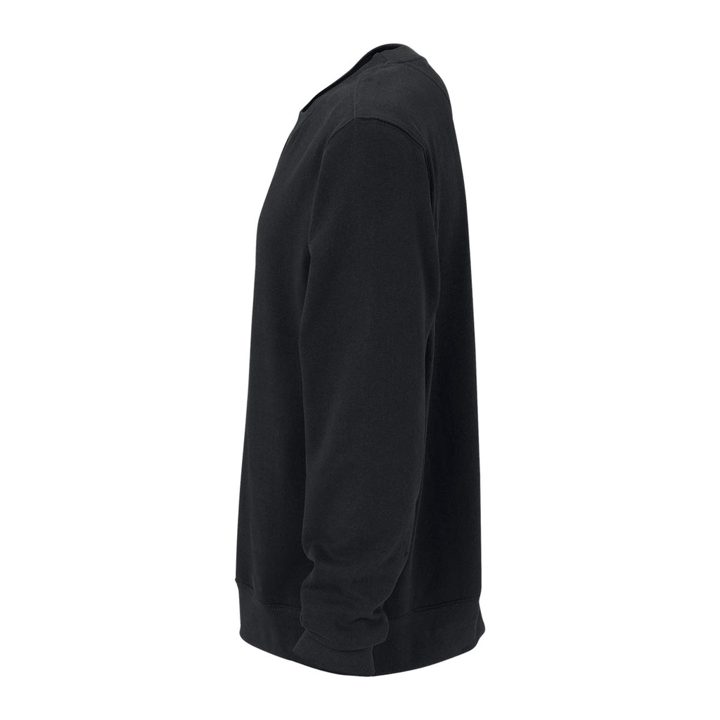 Vantage Men's Black Premium Crewneck Sweatshirt