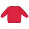 Rabbit Skins Red Fleece Sweatshirt