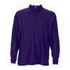 Vantage Men's Purple Mesh 1/4-Zip Tech Pullover