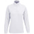 Vansport Women's White Mesh 1/4-Zip Tech Pullover