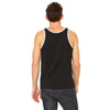 Bella + Canvas Unisex Black/Athletic Heather Jersey Tank