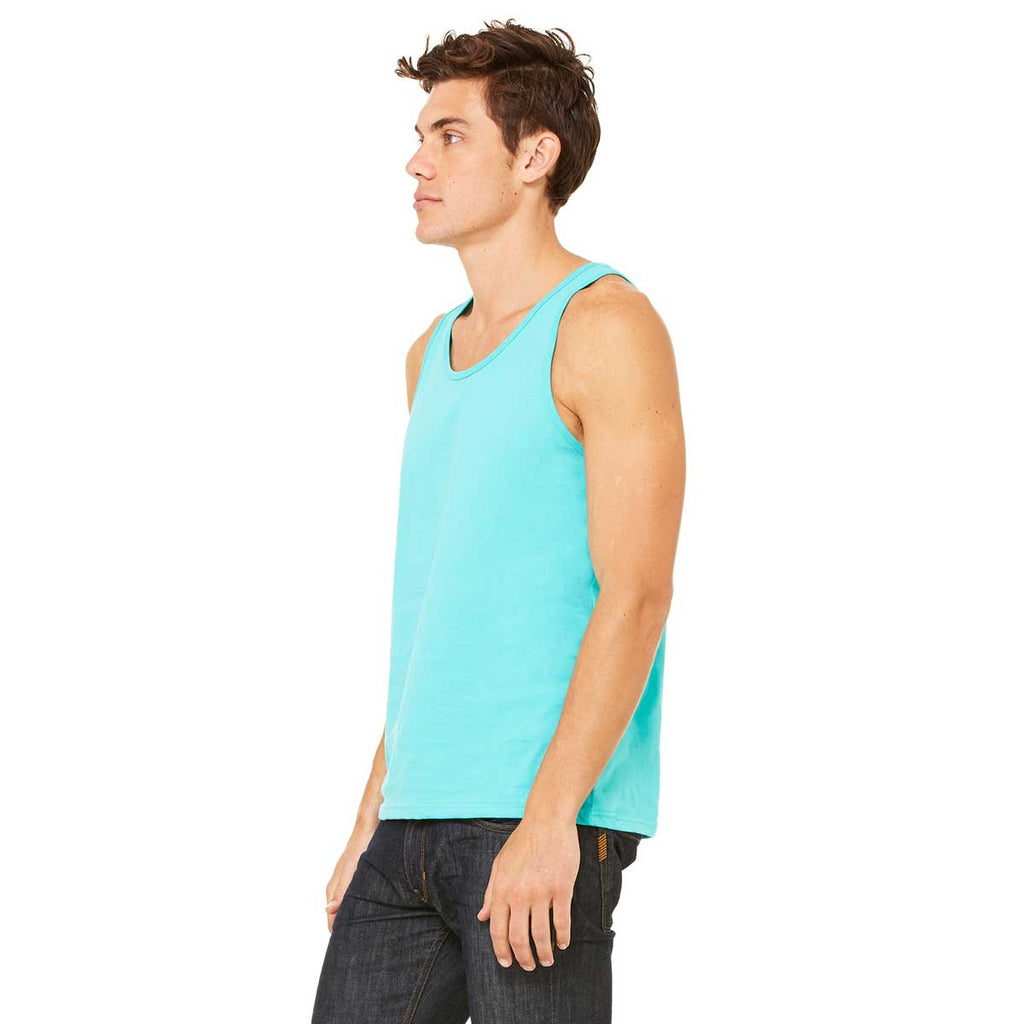 Bella + Canvas Unisex Teal Jersey Tank