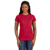 LAT Women's Vintage Red Fine Jersey T-Shirt