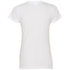 LAT Women's White Fine Jersey T-Shirt