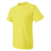 Fruit of the Loom Men's Neon Yellow HD Cotton Short Sleeve T-Shirt